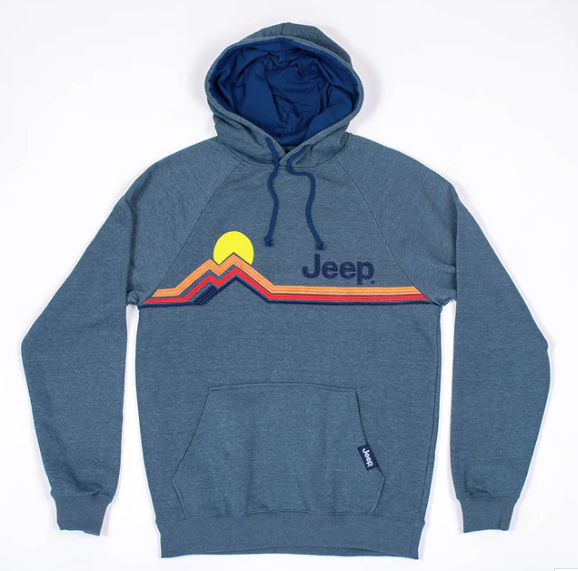 JedCo Mountain Stripe Hoodie