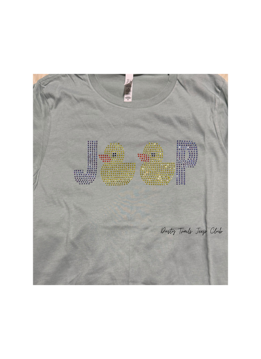 Rhinestone Duck Duck Tshirt