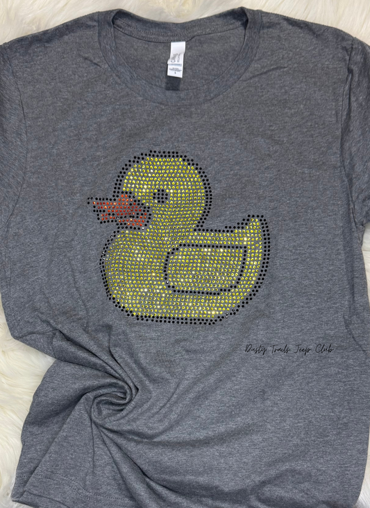 Rhinestone Duck Tshirt