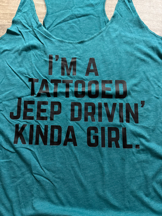 I'm a tattooed kinda girl Tank Top