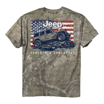 JedCo Camo Flag Tshirt