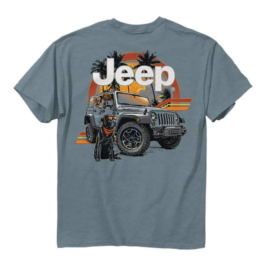Jedco Jeep Sunset Tshirt