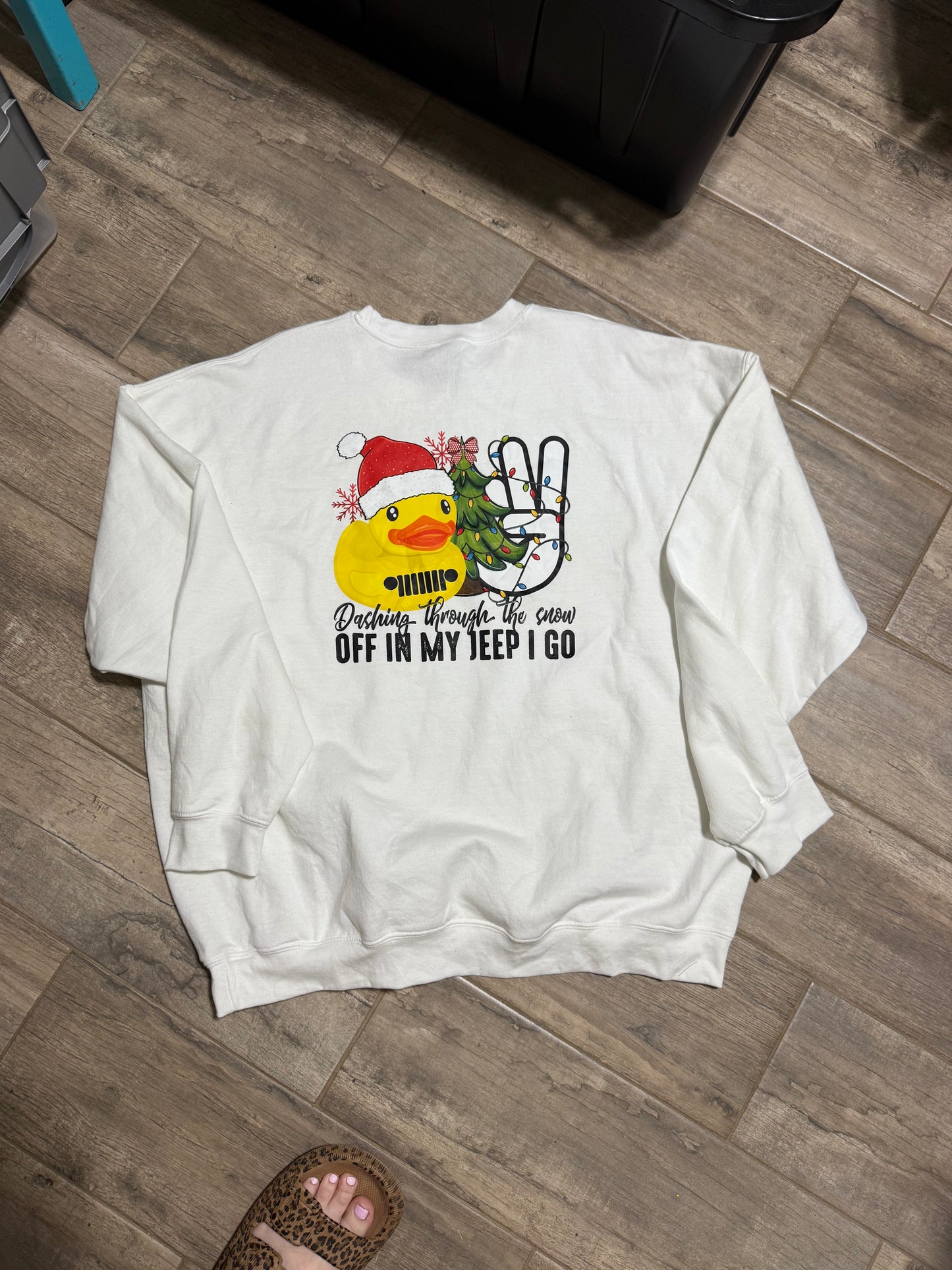 Dashing Through the Snow Sweatshirt