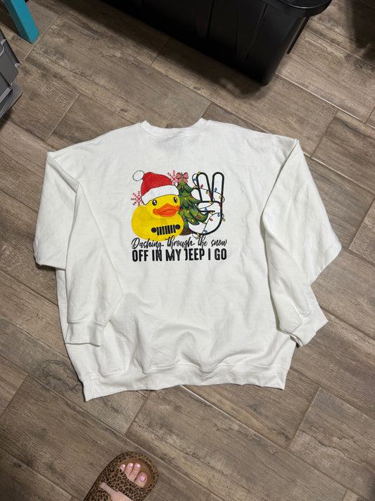 Dashing Through the Snow Sweatshirt