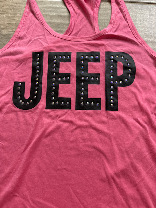Rhinestone Tank Top