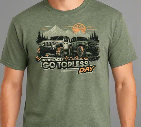 Go Topless Day Shirts 2026